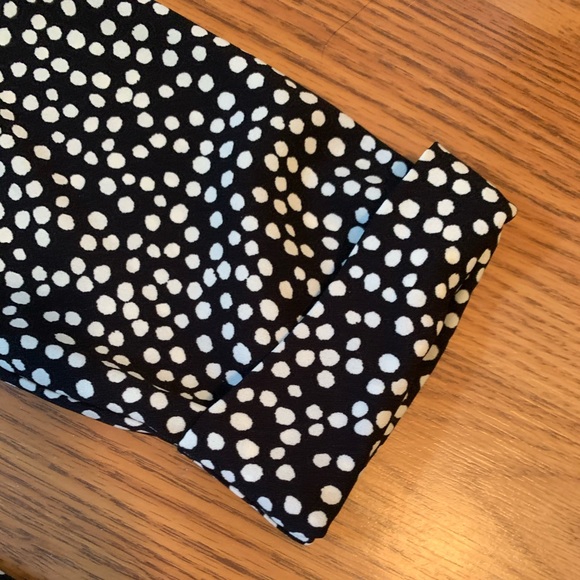 Nordstrom Black Polka Dot Dress - Picture 4 of 4